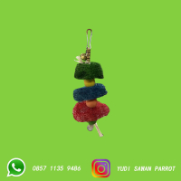 B30 Parrot Toys Mainan Afgrey Parkit Falk Parkit Conure