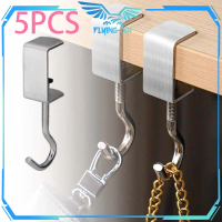 5pcs Cantolan Tas Di Meja Adjustable Gantungan Meja Kerja Portable Table Hook Gantungan Tas Untuk Me