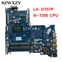 Original LA-D707P For HP Notebook 15-AY Laptop Motherboard with i5-7200U 903793-001 903793-501 903793-601 DDR4