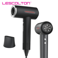 Lescolton High Speed Hair Dryers 110,000 Rpm Professional Salon Ionic Hairdryers Negative Ionic Blow Dryer Anti-static Hair Care