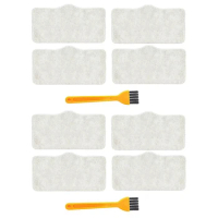 10Pcs Steam Vacuum Cleaner Mop Cloth Cleaning Pads For Xiaomi Deerma DEM ZQ600 ZQ610 Handhold Cleaner Mop Accessory