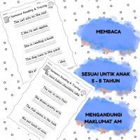 SENTENCES READING & TRACING FOR 4-8 YEARS OLD KIDS