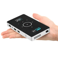 Factory Wholesale 3D DLP 5G Dual Wifi Remote Control Touch Panel HD Mini Android Projector 4K Wifi Smart DLP Mini Projector 4K