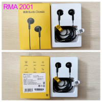 Realme Original RMA155/2001/2005 Realme Buds 2 Buds Classic Type C Earphones 3.5mm Headset