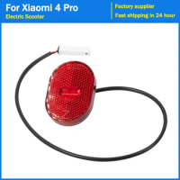 Rear Fender Tail Light for Xiaomi 4 Pro Mi4 Electric Scooter Taillights Safety Lamp LED Warning Stoplight Mudguard Brake Light