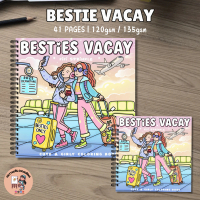 BESTIE VACAY Coloring Books 41pages