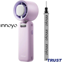 Quạt cầm tay băng lạnh INNOYO InnoFans Ice | Sò lạnh | Gập 180 | 20h sử dụng
