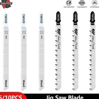 HAMPTON Jig Saw Blade 1/5/10pcs T301DL T301CD T-Shank Handle Tools for Wood Tools Cutting Jig Saw