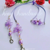 king handmade hijab masker strap masker lea
