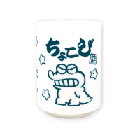 【T’S FACTORY】蠟筆小新 陶製壽司茶杯 湯吞杯 恐龍餅乾