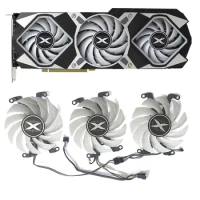 87MM 4PIN brand new 3 FAN suitable for Gengsheng GeForce RTX 3070 3070TI 3080 3080TI glare OCG graphics card cooling