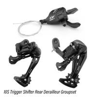 LTWOO MTB Bike Rear Derailleurs A7 10-speed Trigger Shifter Mountain Bike 10S Shift Groupset 10V Bicycle Parts For SRAM SHIMANO
