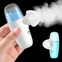 Nano Spray Eye Massage Instrument Facial Sprayer Humidifier USB Nebulizer Face Steamer Moisturizing Beauty Health Skin Care Tool