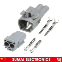 Grey 2 Pin 2.2mm tail light fog light plug connector for TOYOTA, BYD F3 ect.
