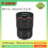 Canon RF 15-35mm F2.8 L IS USM Lens Full Frame Mirrorless Camera Lens Autofocus ZOOM Telephoto Portrait Animal Lens For R7 R10