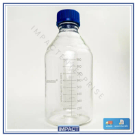 ขวดแก้วใส่สารเคมี laboratory bottle 100ml, 250ml, 500ml, 1000ml มาตรฐานห้องแล็บ [ออกใบกำกับภาษี!!! แ