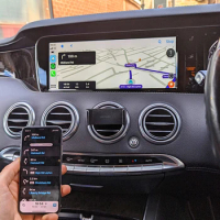 iCarPlay Phone Mirror link Wireless Apple CarPlay &amp; Android Auto Interface for Mercedes S Class W222 S500 W176 W246 W205 W212