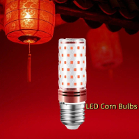 Đèn không khí lễ hội Màu đỏ Đèn ngô E14/ E27 Độ sáng cao Tiết kiệm năng lượng Bóng đèn LED hình ngô 