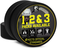 EAGLES Ice Hockey Pucks |   High Grade Pucks Regulation Weight & Size for Practice & Classic Trainin