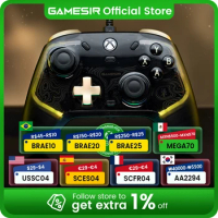 GameSir Kaleid Flux Xbox Controller Wired Gamepad for Xbox Series X, Xbox Series S, Xbox One game console Hall Effect Joystick