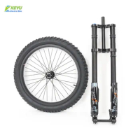 Ebike Front Wheel Conversion Kit Electric Bicycle Downhill Front Fork and front wheel kit