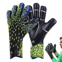 Latex Goalkeeper Gloves Thickened Football Professional Protection Teenager Goalkeeper Soccer Goalie Football Gloves