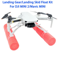 For DJI MINI 2 Landing Gear Skid Float Kit Expansion For DJI Mavic Mini Landing Gear Training Gear Drone Accessories
