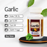 GARLIC - Ekstrak Bawang Hitam Original, BPOM dan Halal (MUI)