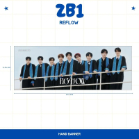 HOLOGRAM HAND BANNER ZB1 REFLOW ZEROBASEONE HANDBANNER KPOP UNOFFICIAL MATTHEW TAERAE RICKY GYUVIN