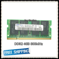 Laptop memory 4GB PC2-6400 DDR2 800MHz Notebook computer RAM 4G 800 6400S 200-pin SO-DIMM