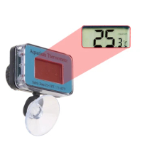 Aquarium Digital Thermometer Fish for Tank Submersible Thermometers LCD Display