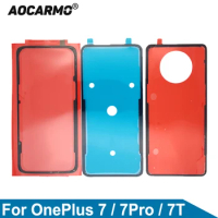 Aocarmo Back Frame Battery Cover Adhesive Rear Door Sticker Glue Tape For OnePlus 7 Pro 7T Repair Part