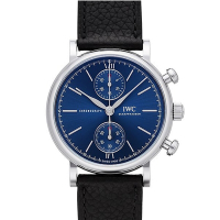 IWC 萬國錶 Portofino柏濤菲諾計時特別版(IW391408)x藍面x39mm