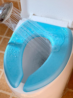 防水馬桶墊韓國PVC粘貼水洗速干可擦坐便墊圈套隔涼發泡馬桶坐墊 樂樂百貨