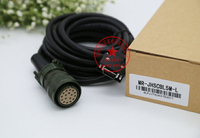 MR-J2S伺服編碼器電纜 HC-SFS馬達專用 MR-JHSCBL5M-L 5米 現貨