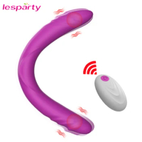 Realistic Dildo Vibrator for Women Double-Ended Strapless Vibrator Wireless Remote Control G-spot Vibrator Sex Toys for Women