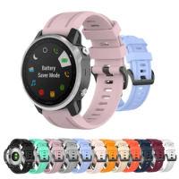 Quick Silicone Strap For Garmin Fenix 7s 6S 5S Watchband 20mm Bracelet For Fenix 6s Pro 5s Plus Wristband Replacement Wrist Band