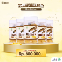 Paket Reseller - Olimex Minyak Ikan Gabus | 5 Botol