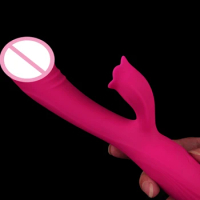 RXJD 7 Frequency Licking G Spot Vibrating Clitoral Stimulator Rechargeable Massager