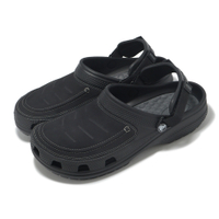 Crocs 洞洞鞋 Yukon Vista II LR Clog M 男鞋 黑 灰 尤肯 克駱格 休閒鞋 卡駱馳 2076890DD
