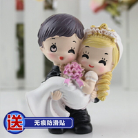 情侶創意愛情送女生生日禮物結婚女友老婆樹脂公仔小飾品家居擺件