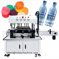 bottle washing filling capping machine / mineral water bottling plant