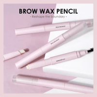 Eyebrow Gel Brows Wax Pencil Double Head Waterproof Shaping Soap Brow Long-lasting Eye Wild Styling Brush Makeup Private Label