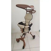 LB - Magic Stroller Bayi Murah Stroller Anak Kreta Bayi Dorong Roda 4 Baby Multi Fungsi COKLAT ALAS 