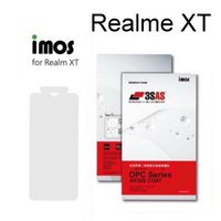 【iMos】3SAS系列保護貼 Realme XT (6.4吋) 超潑水、防污、抗刮