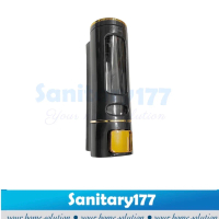 Dispenser Sabun Cair Minimalis HITAM GOLD 400ml 50BG-tempat soap sunlight dapur sink black emas kota