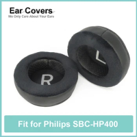 Earpads For Philips SBC-HP400 Headphone Earcushions Protein Velour Pads Memory Foam Ear Pads