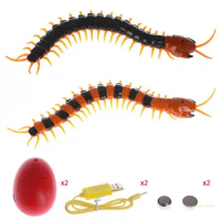 Y4UD Remote Control Animal Centipede Creepy-crawly Prank Funny Gift For Kids