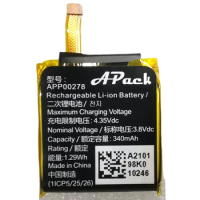 New APACK APP00278 Replacement Battery For Montblanc SUMMIT S2T18 Smart Watch 1ICP5/25/26