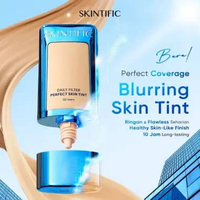 Skintific Daily Filter Perfect Skin Tint 28 gr BPOM 02 Ivory